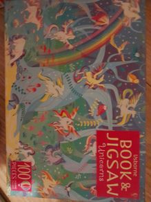 Unicorn 100 pieces puzzle
