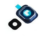 Samsung Galaxy S6 G920F Replacement Back Camera Lens Cover Frame Black Sapphire