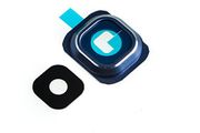 Samsung Galaxy S6 G920F Replacement Back Camera Lens Cover Frame Black Sapphire