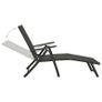 3 Piece Garden Lounge Set Textilene and Aluminium Anthracite Image 5