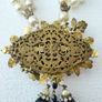 Vintage 1960s Miriam Haskell Style Faux Pearl Long Necklace Image 6