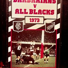 1987. Barbarians V All Blacks. VHS Tape.
