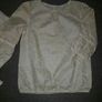 Vertbaudet girls blouse and cardigan set age 6 Image 4