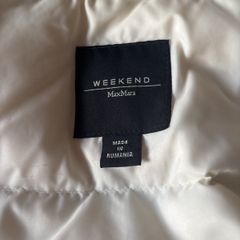 Weekend MaxMara Padded Ivory Jacket - Size 12