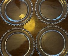 Lalique dessert dishes