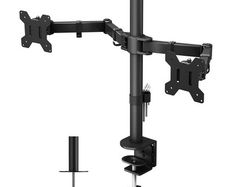 Adjustable Desk Monitor Stand Monitor Holder Table Stand Tiltable Stand 180 Swivel 360 Height