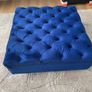 Blue Velvet coffee table 80x80 Image 3