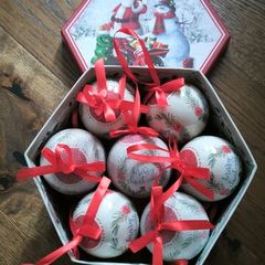 Christmas tree decorations  Bouble Box x 14 Bauble
