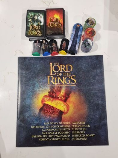 Lord of the Rings: Race to Mount Doom board game