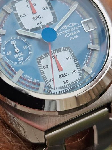 Watch Seiko Aka Alba Chronograph