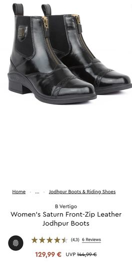 New equestrian jodpur boots size 5