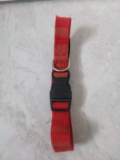 Strong woven dog collar