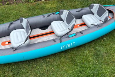 Kayak - Itiwit 2/3 person Inflatable Kayak Decathlon