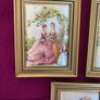 3 Miniature Vintage Framed Silk Print (from C. P. Productions N. I.) Image 2