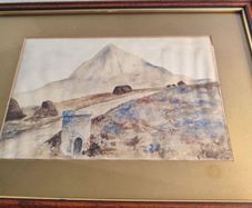 Signed Watercooler Framed Picture Of Sugarloaf Co. Wicklow.