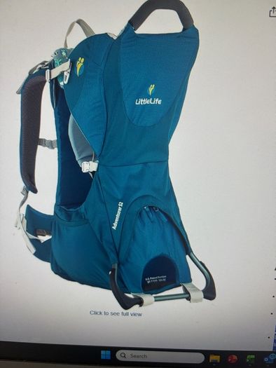 LittleLife Adventure Baby & Child Back Carrier