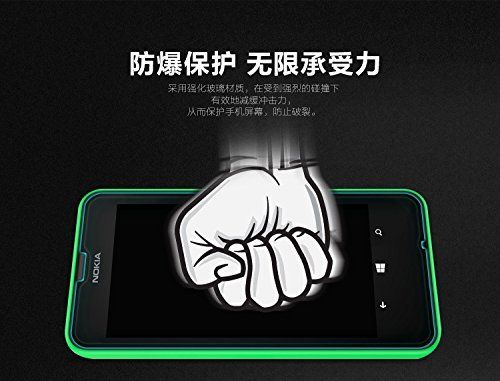 Protective 9H Tempered Glass Screen Guard Protector for Nokia Lumia 630