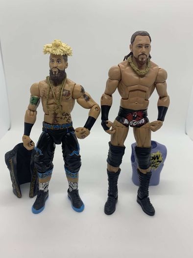 wwe elite series 49 Big Cass & Enzo Amore action figures