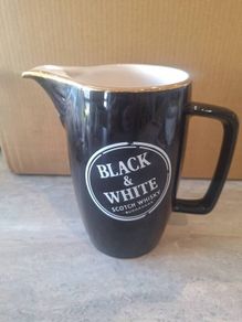 Black & White pub jug