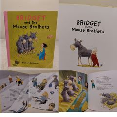 Bridget And The Moose Brothers, Hardback Story Book