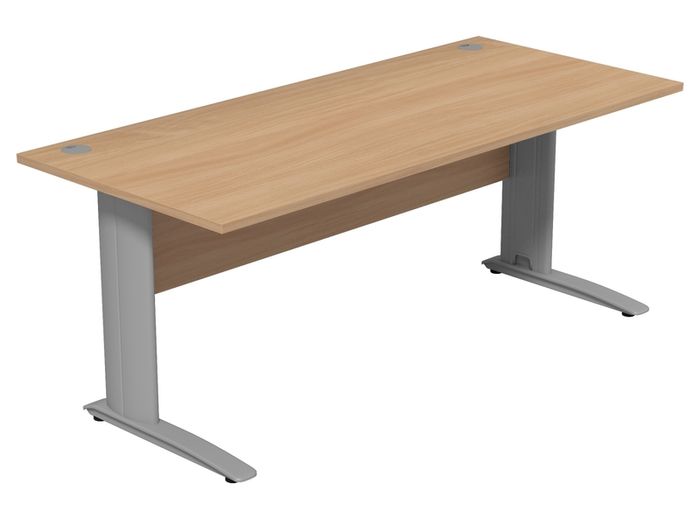 Komo Straight Desk 1800 x 800 mm - Beech