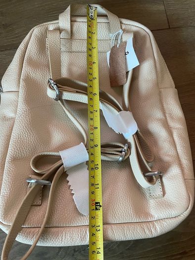 Women's bag backpack Clarks Genuine leather light sand colour Brand new