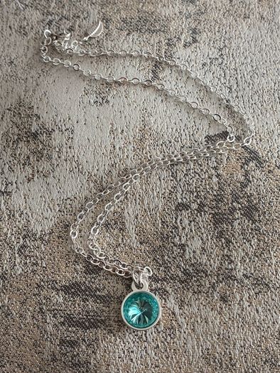Silver Plated Crystal Necklace