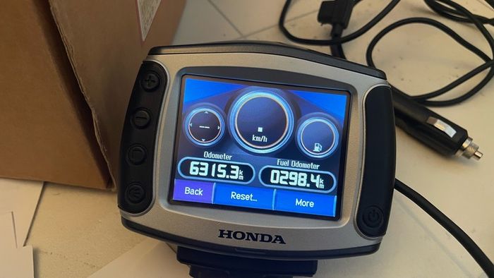 Honda Zumo 550 garmin navigation