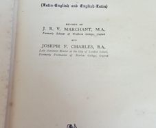 Cassels Latin Dictionary 1935