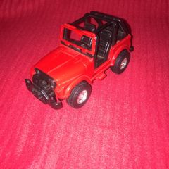 Model Red jeep