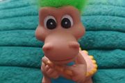 vintage dinosaur troll