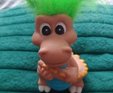 vintage dinosaur troll