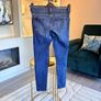Ladies Gap Medium Wash High Waisted Skinny Jeans Image 5