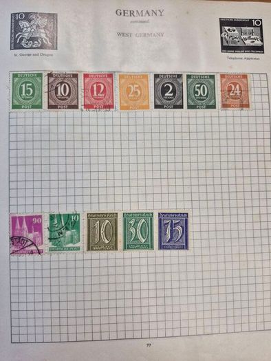 Stamps of the world stanley gibbson album