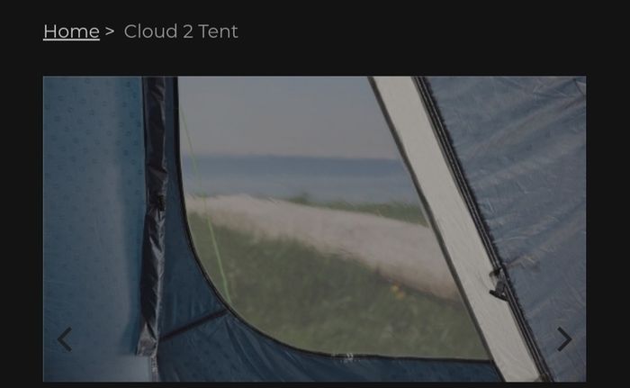 Outwell cloud 2, 2 man tent