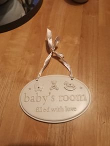 Baby's Room Plaque -