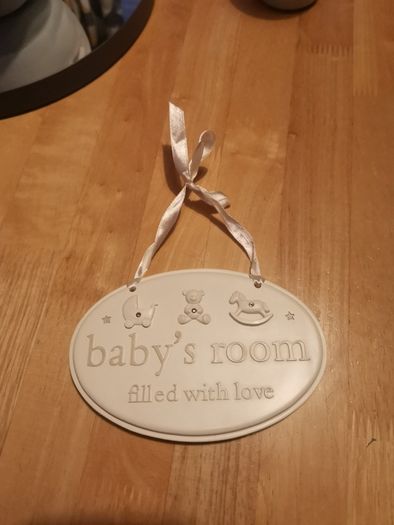 Baby's Room Plaque -