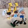 Lego Duplo Animals Figures Bundle Baby Giraffes Panda Adult And Baby Elephant Girl Boys Image 2