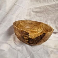 hand turned natural edge bowl