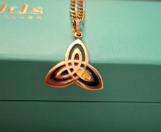 gold necklace
