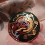 New vintage Tara enamel brooch Image 5