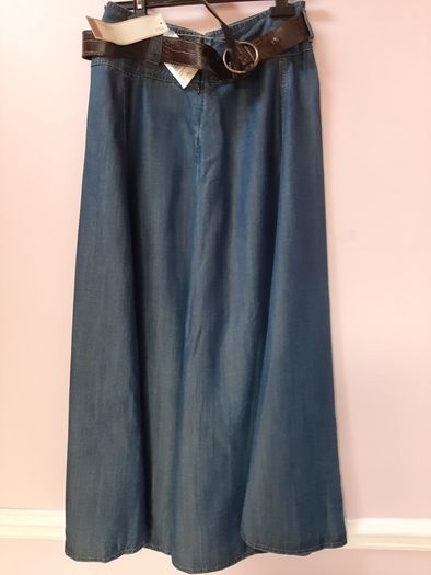 new soft denim skirt marks & spencer tag attached