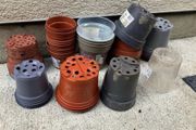 Garden plant pots