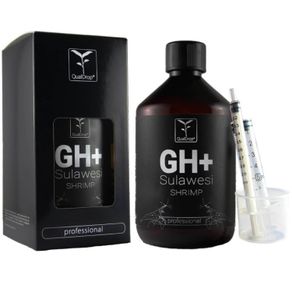QualDrop GH+ Sulawesi 500ml - GH Mineraliser for RO Water for Sulawesi Shrimp