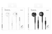 Hoco M101 Crystal Joy 3.5mm Wired Earphone With Mic Black