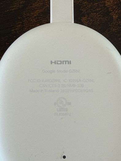 Google Chromecast 4K Google TV