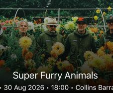 Super Furry Animals at Collins Barracks. Sunday. Collins Barracks