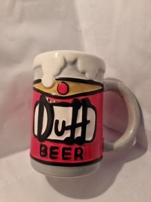 Simpsons Duff beer mug.