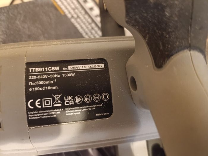 Electric Circular Saw Titan