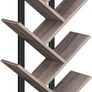 NEW SALE | Tree Bookshelf Tall, 9-Tier Floor Standing Book Shelf, Tall Bookcase with Shelves for CDs Albums, Metal Frame, for Living Room Image 6